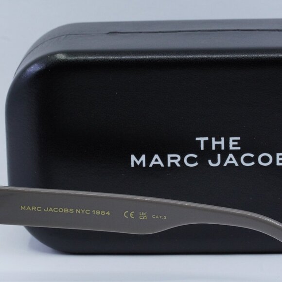 Marc Jacobs MARC 659/S 0KB7 HA Geometric Sunglasses - Grey/Brown